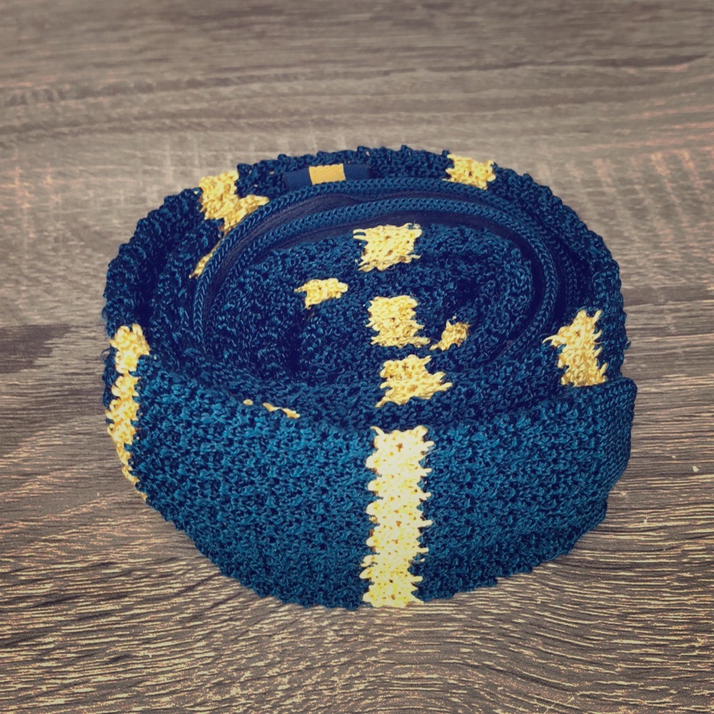 RUGBY RALPH LAUREN KNIT SILK TIE